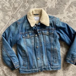 Old Navy Sherpa Denim Jacket